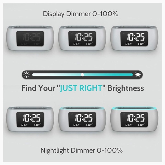 Digital Alarm Clock Radio - Picture 6 of 6